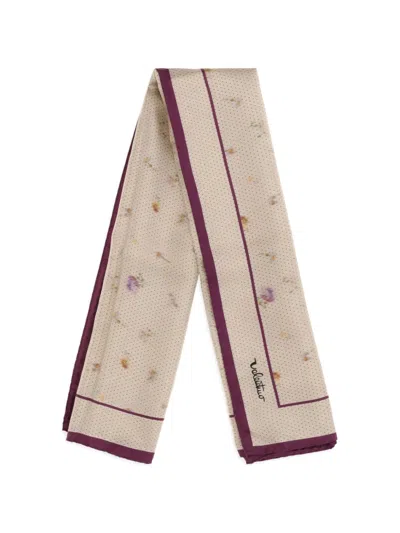Valentino Garavani Neck Scarf Woman In Brown