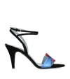 Valentino Folie Foliage Heeled Sandals 85