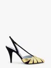 Valentino Foliefoliage 90 Suede Slingback Pumps