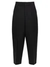 Valentino Formal Trousers With Pockets And Pleats In Black
