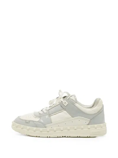 Pre-owned Valentino Garavani Free Dots Sneakers In White
