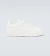 Valentino Leather Freedots Sneakers Studded Detailing In White