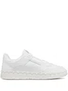 Valentino Garavani Premium Calf Leather Sneakers With Rockstud Detailing