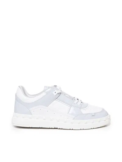 Valentino Garavani Freedots Low-top Sneaker In Calfskin In Multi