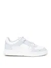 Valentino Freedots Low-top Sneaker In Calfskin In White
