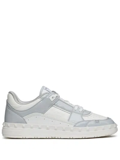 Valentino Garavani Freedots Low-top Sneakers In White