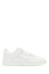 Valentino Leather Freedots Sneakers Studded Detailing In Biancobiancobiancobianco