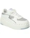 Valentino Freedots Xl Leather Platform Sneakers