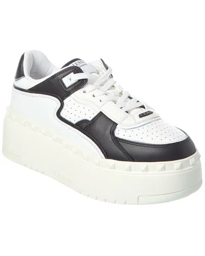 Valentino Garavani Valentino Freedots Xl Leather Sneaker In White