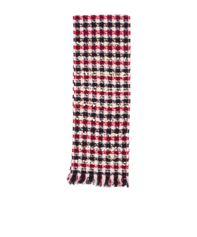 Valentino Fringed Scarf In Multicolor