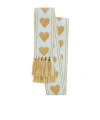 Valentino Fringed Scarf In Nude