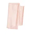 Valentino Fringed Scarf In Pink