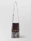 Valentino Fringe Shoulder Bag