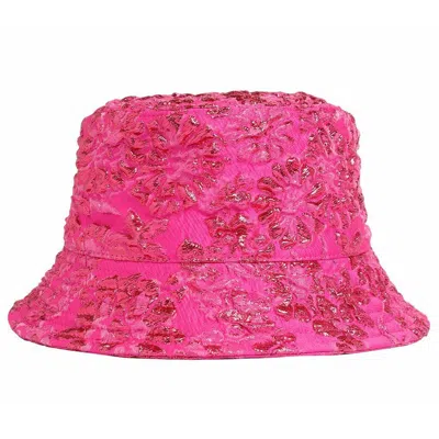 Valentino Garavani Fuchsia Polyester Hat In Pink