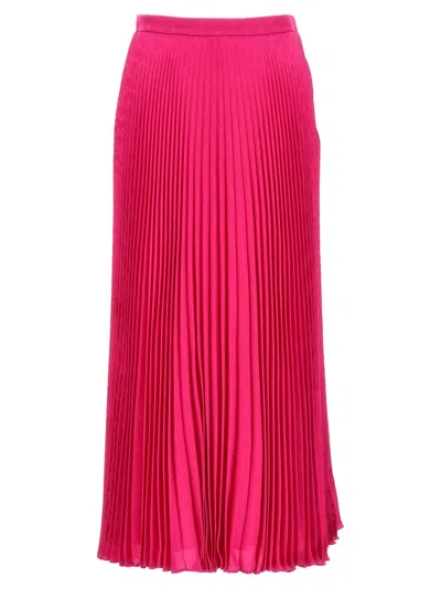 VALENTINO FUCHSIA VALENTINO TOILE ICONOGRAPHE SKIRT