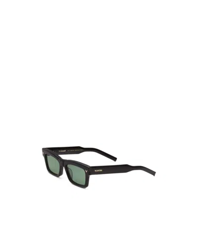 Valentino Full Frame Sunglasses In Black