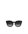 Valentino Full Frame Sunglasses In Black