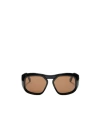 Valentino Full Frame Sunglasses In Black/brown
