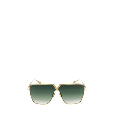 Valentino Full Frame Sunglasses In Green