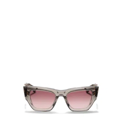 Valentino Full Frame Sunglasses In Pink