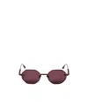 Valentino Full Frame Sunglasses In Red
