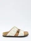 Valentino Garavani Fussfriend Calfskin Slide Sandal 30 Mm Woman Ivory 39.5 In Ivory