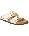 Valentino Garavani Fussfriend Calfskin Slide Sandal 30 Mm Woman Ivory 39.5 In White