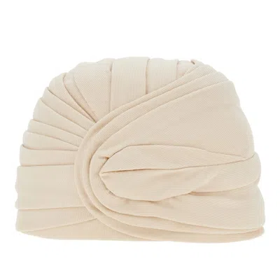VALENTINO GARAVANI GABARDINE TURBAN HAT