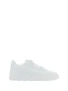 Valentino Leather Freedots Sneakers Studded Detailing In White