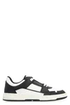 Valentino Dotsliberty Sneakers Leather Perforated Toe