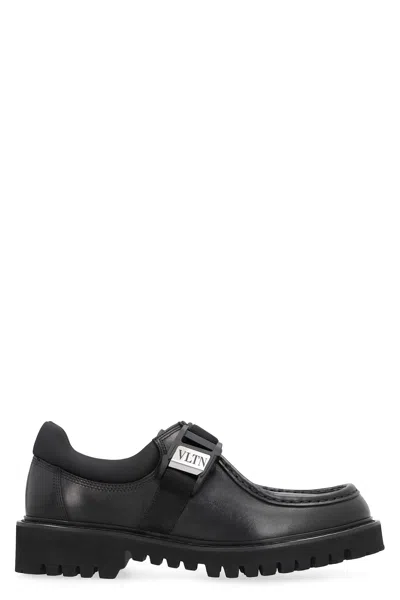 Valentino Garavani - Leather Monk-strap Shoes