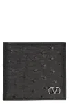 Valentino Garavani - Leather Wallet In Black