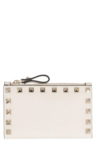 Valentino Garavani - Rockstud Leather Card Holder