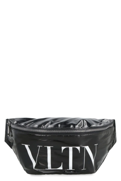 Valentino Garavani - Vltn Soft Leather Belt Bag In Black