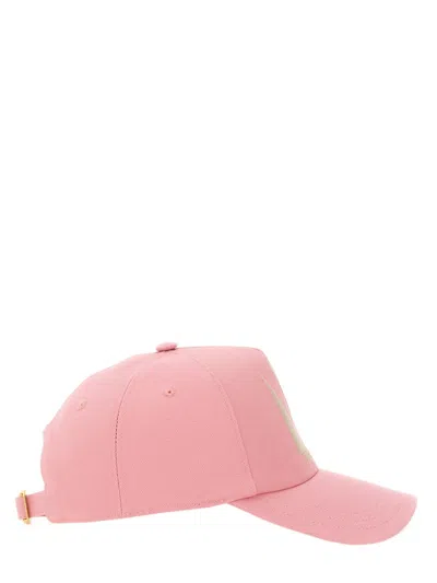 Valentino Garavani 6w2hda41wgj_9mu Baseball Cap In Pink