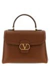 Valentino Garavani 9to5 Leather Handbag In Brown