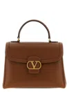 Valentino Garavani 9to5 Leather Handbag In Brown