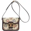 Valentino Jacquard Fabric '9to5' Shoulder Bag In Multi