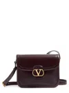Valentino Garavani 9to5 Leather Shoulder Bag With Vlogo Signature Closure