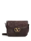 Valentino Flip Shoulder Bag In Brown