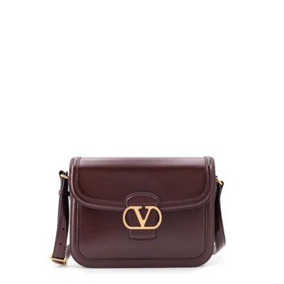 Valentino Garavani 9to5 Shoulder Bag In Brown