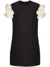 Valentino Wool And Silk Mini Dress