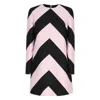 Valentino Stripe-print Silk Minidress
