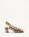Valentino Garavani Sandals Slingback Embellished Detail In Multi