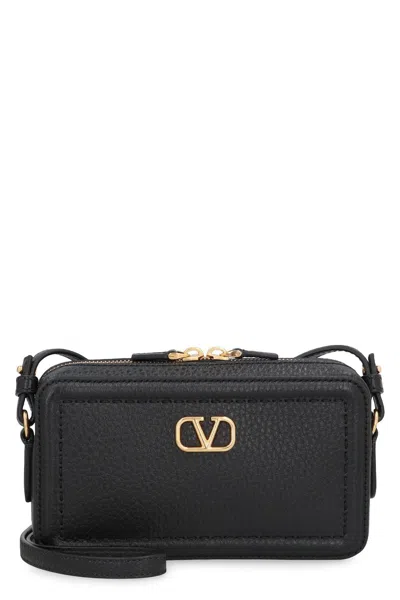 VALENTINO GARAVANI VALENTINO GARAVANI ALLTIME LEATHER MINI CROSSBODY BAG