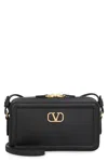 Valentino Adjustable Strap Leather Shoulder Bag