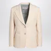 Valentino Wool And Silk Single-breasted Jacket Women