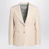 Valentino Wool And Silk Single-breasted Jacket Women