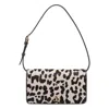 Valentino Garavani Animalier Shoulder Bag In Neutral
