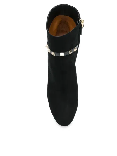 Valentino Garavani Ankle Boot In Black